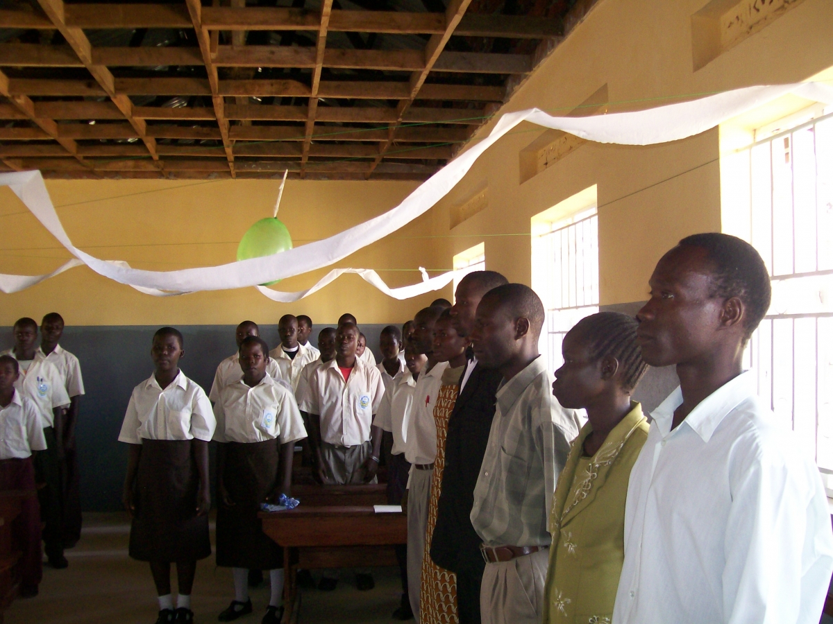 Some teachers with some students May 2008