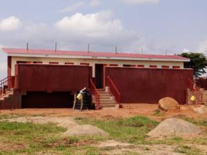 New VIP latrines on the JPSS Campus